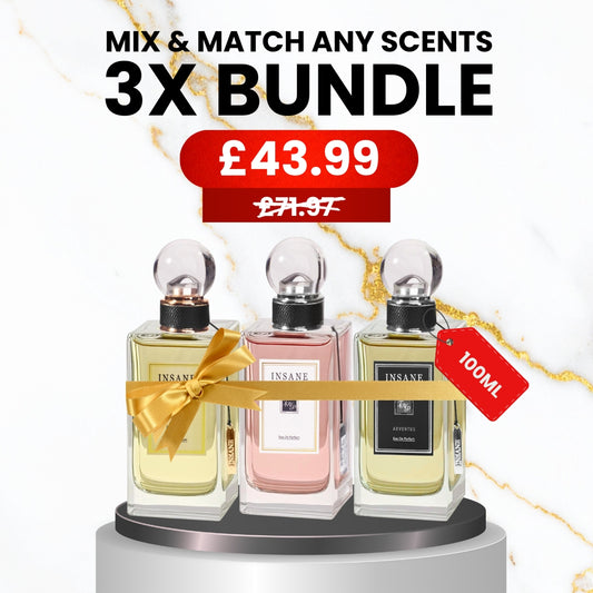 3x 100ml Intense Perfume Bundle