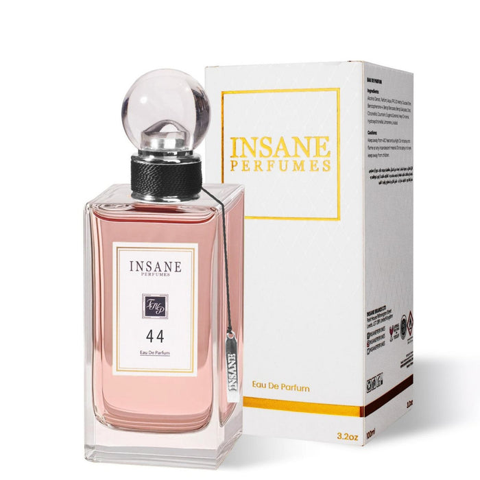 Insane Perfumes No.44 100ml Intense eau de parfum bottle and gift box, inspired by Tuscan Leather