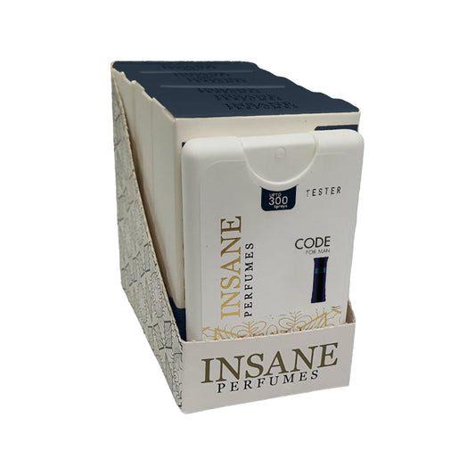 INSPIRED BY ARMANI CODE MEN 20ML BOX OF 6 + Free Tester