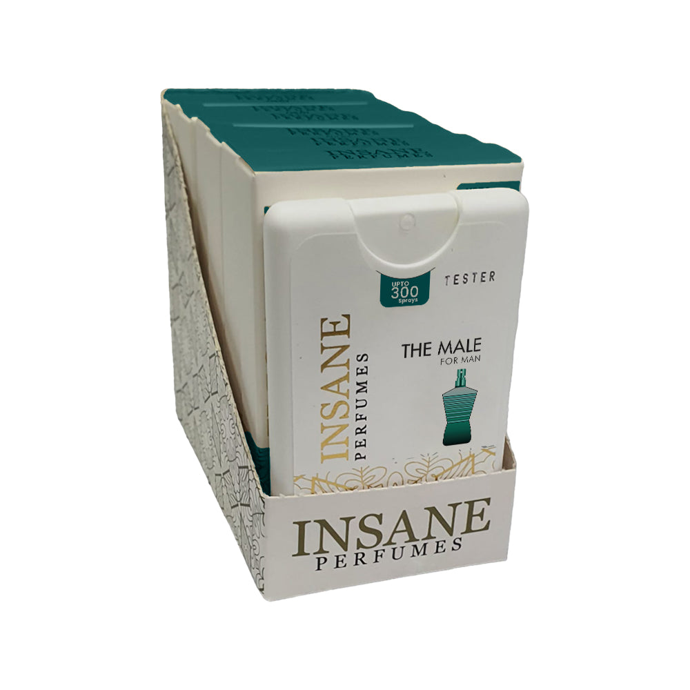 INSPIRED BY JEAN PAUL LE MALE 20ML BOX OF 6 + Free Tester